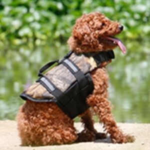 YoYoung Camouflage Dog Life Vest with Adjustable Size XS